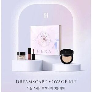 Hera 3 pieces collection, Cream+Cushion+Liquid lip. Expired 2027